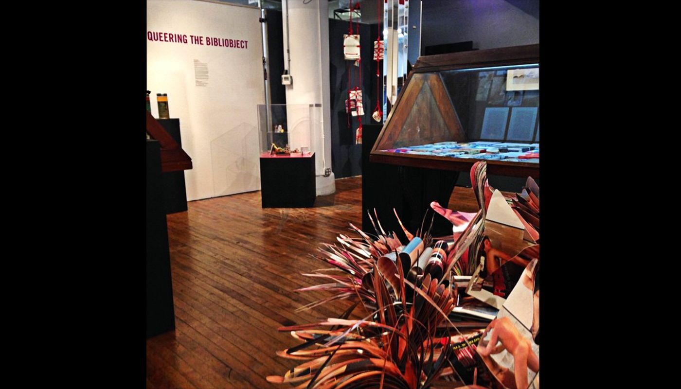 Installation shot at Center for Book Arts